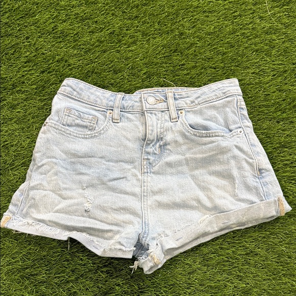 Wild Fable High-Rise Rolled Cuff Jean Shorts - Picture 1 of 4